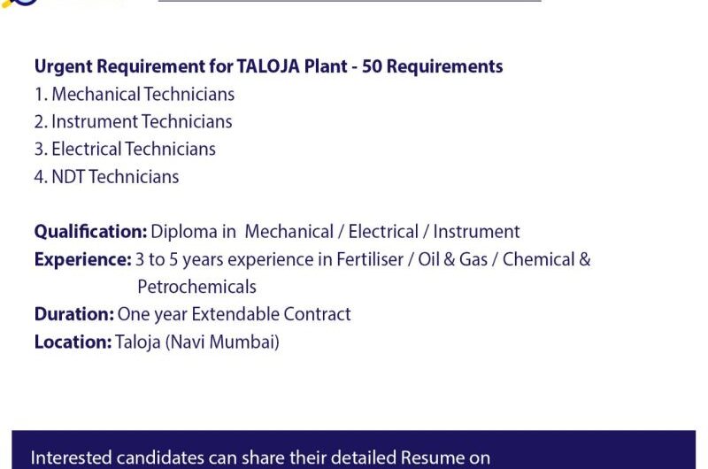 Mechanical Instrument Electrical NDT Technicians Jobs energy sector