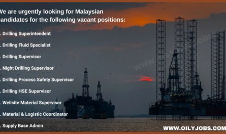 Drilling Process Safety HSE Supervisor Jobs Malaysia