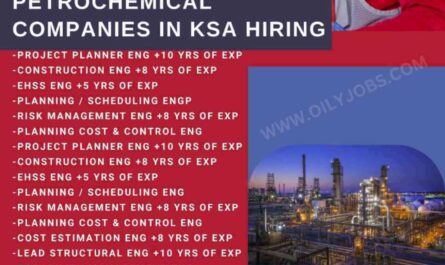 Petrochemical Companies Jobs in KSA