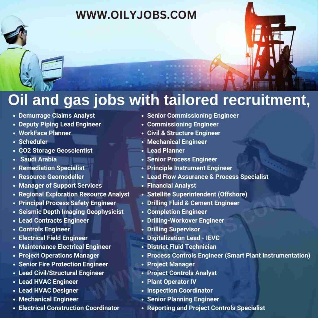 Petroplan oil gas and energy sector Jobs