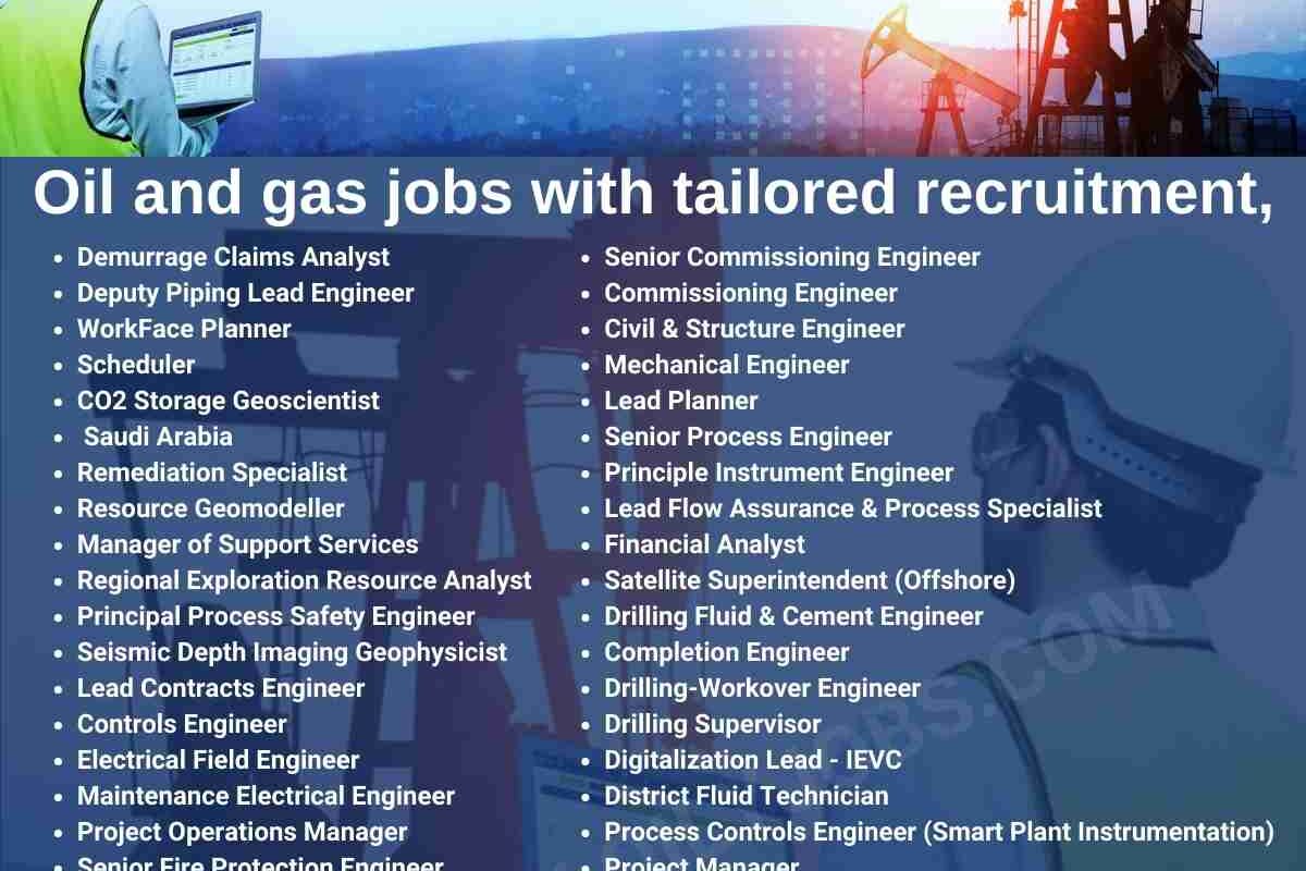 Petroplan oil gas and energy sector Jobs