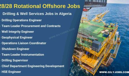 28/28 Rotational Offshore Drilling Jobs in Algeria