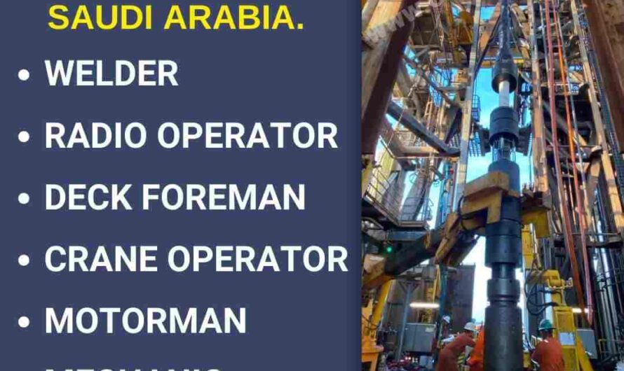 Offshore Jack Up Rig Crew Jobs in Saudi Arabia