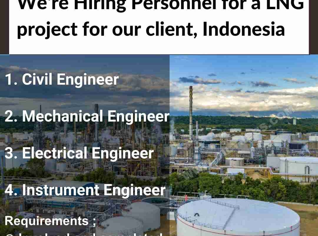 Oil and Gas LNG project Jobs in Indonesia