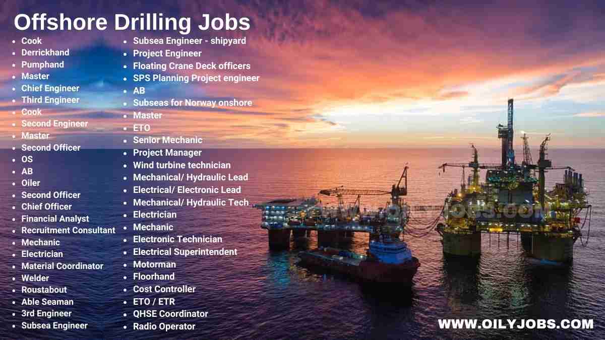 Offshore Drilling Jobs