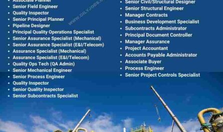 Oil & Gas Engineering and Construction Jobs Saudi Arabia