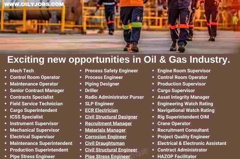 Oil & Gas Industry Jobs Asia-Pacific region