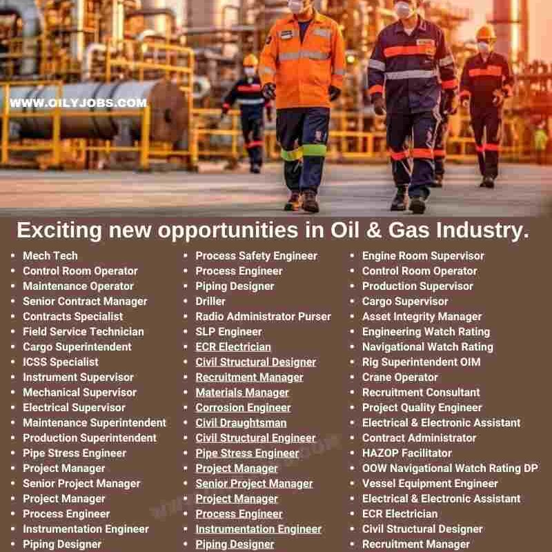 Oil & Gas Industry Jobs Asia-Pacific region