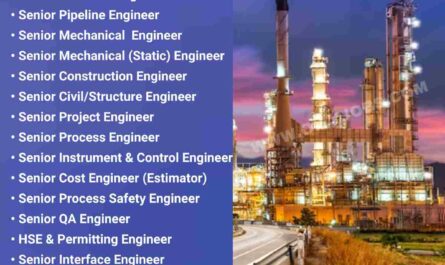 Civil/Structure Electrical Pipeline Mechanical Instrument Instrument Jobs Indonesia