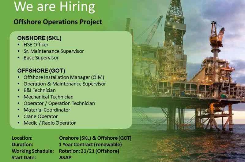 21/21 Rotation Offshore Onshore Jobs