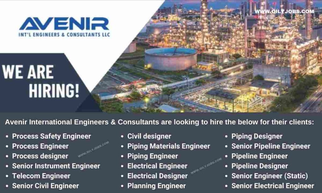 Oil & Gas Designer and Engineers Jobs UAE