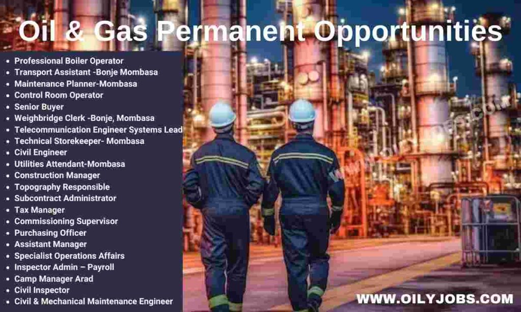 48 Oil & Gas Permanent Opportunities