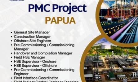 PMC project onshore gas plant Jobs Indonesia