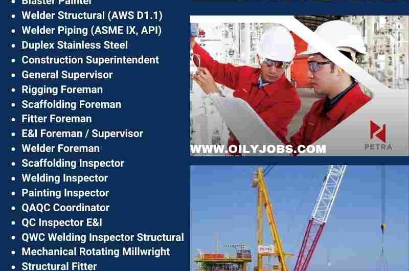 PETRA Energy Electrical & Instrument Technician E&I Foreman Supervisor Jobs Malaysia