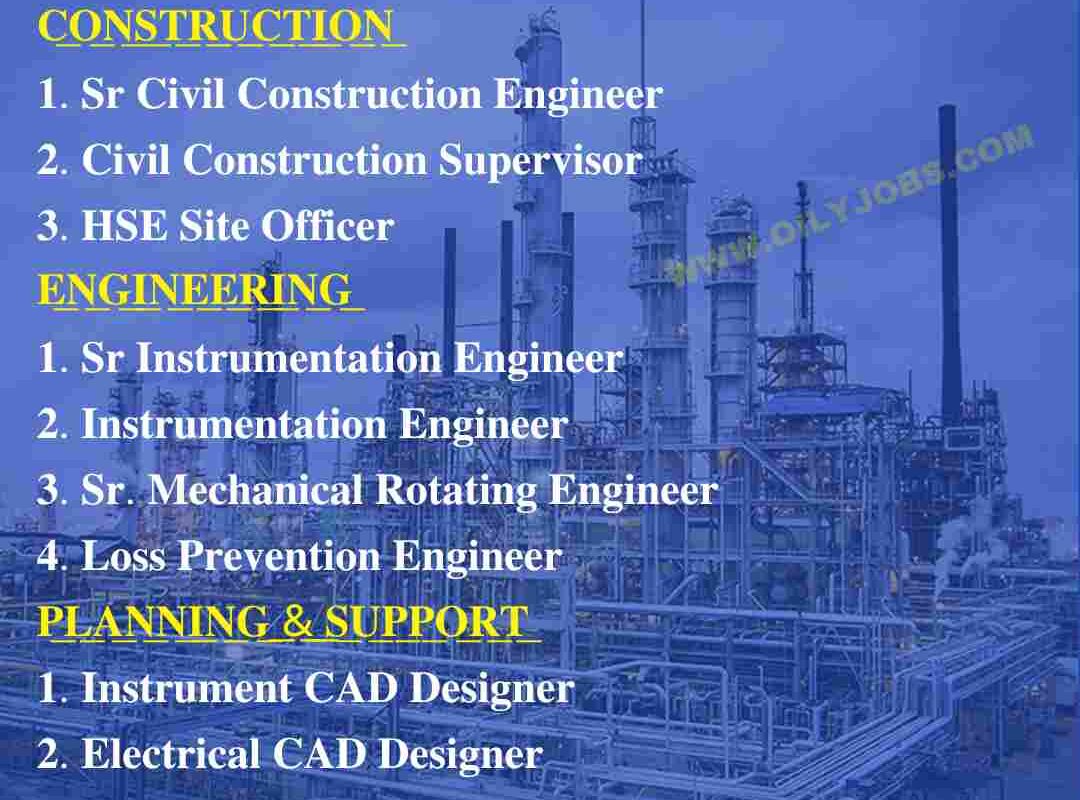 EPC oil and gas Jobs Qatar