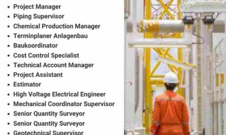 Oil and Gas Construction & Infrastructure Jobs