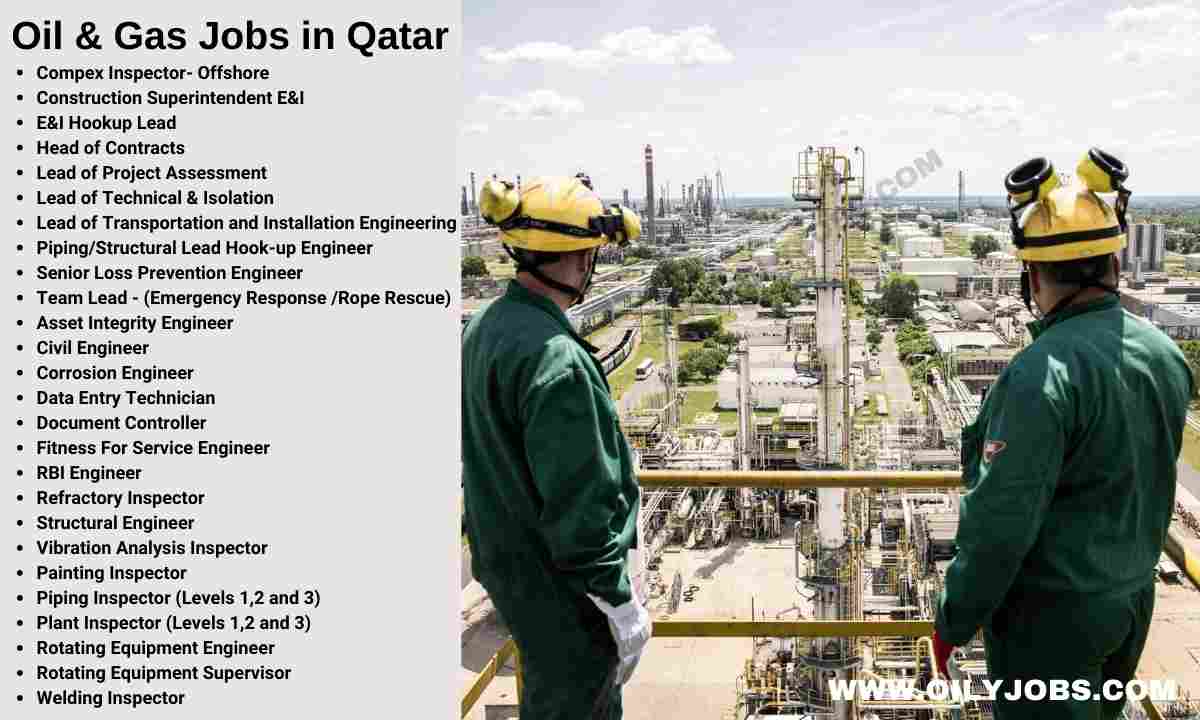 Oil & Gas Jobs in Qatar