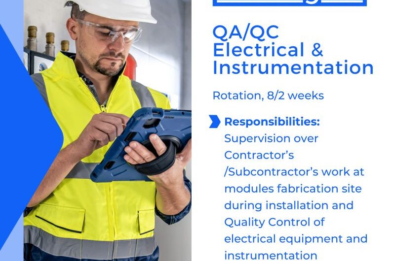 56/14 Rotational QA/QC Electrical & Instrument Job