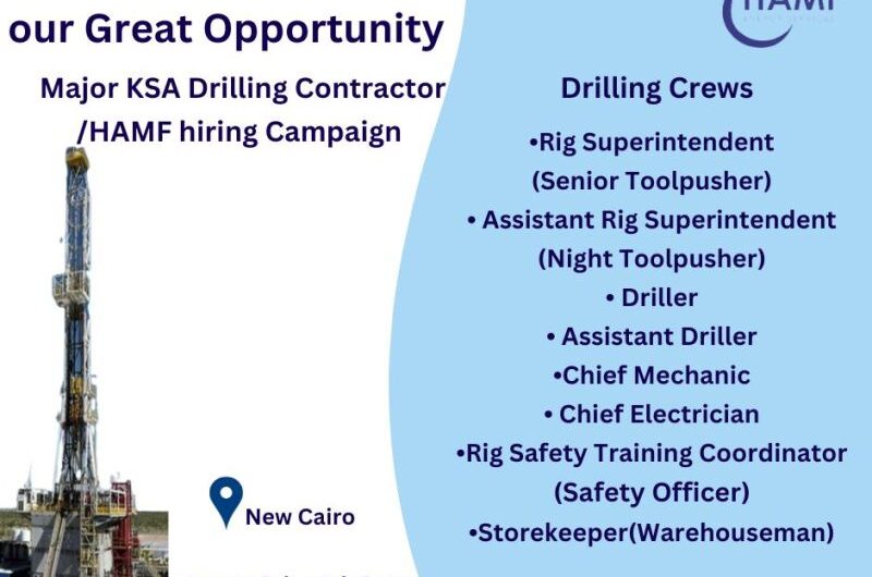 Drilling Crew Vacancies