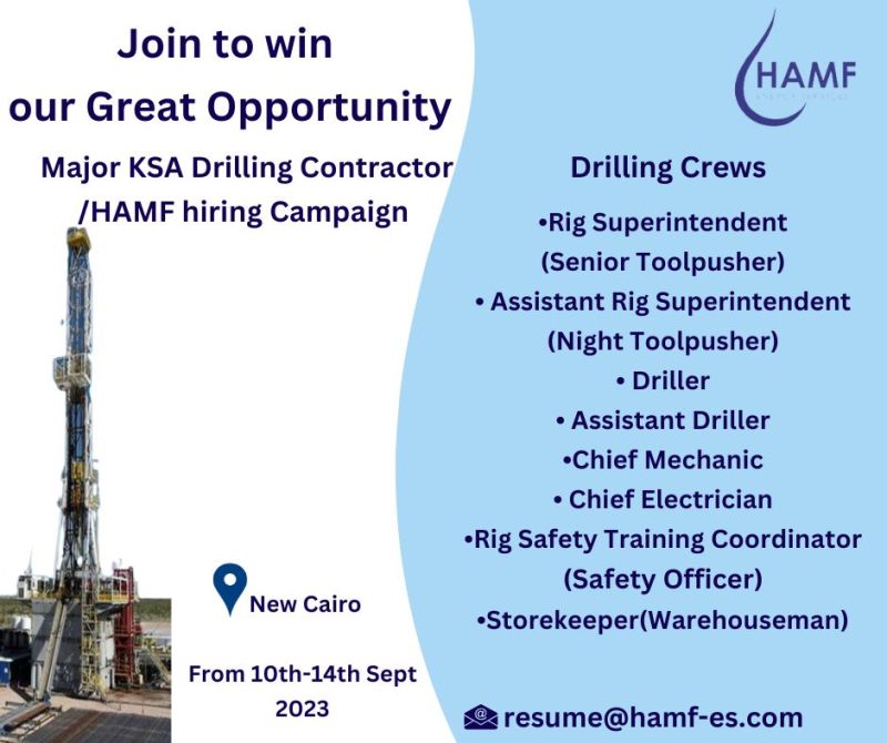 Drilling Crew Vacancies