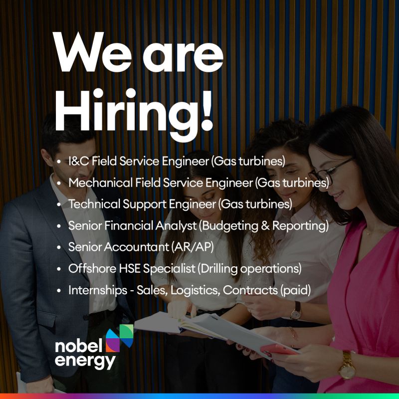 Nobel Energy Vacancies