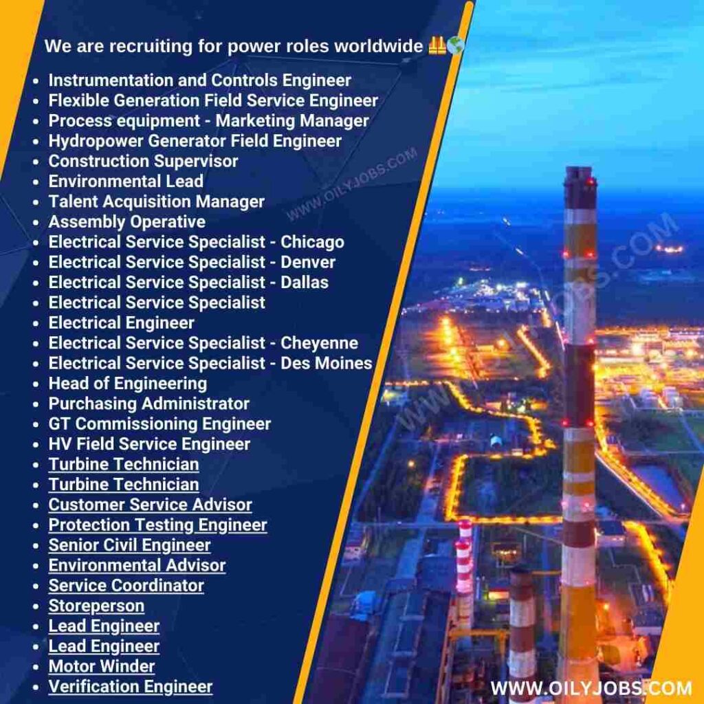 NES Fircroft Power Vacancies worldwide