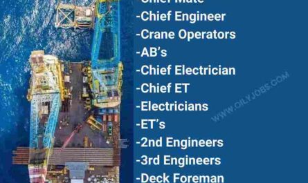 Drillship crew Vacancies