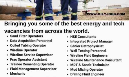 Upstream Oilfield & Energy Vacancies