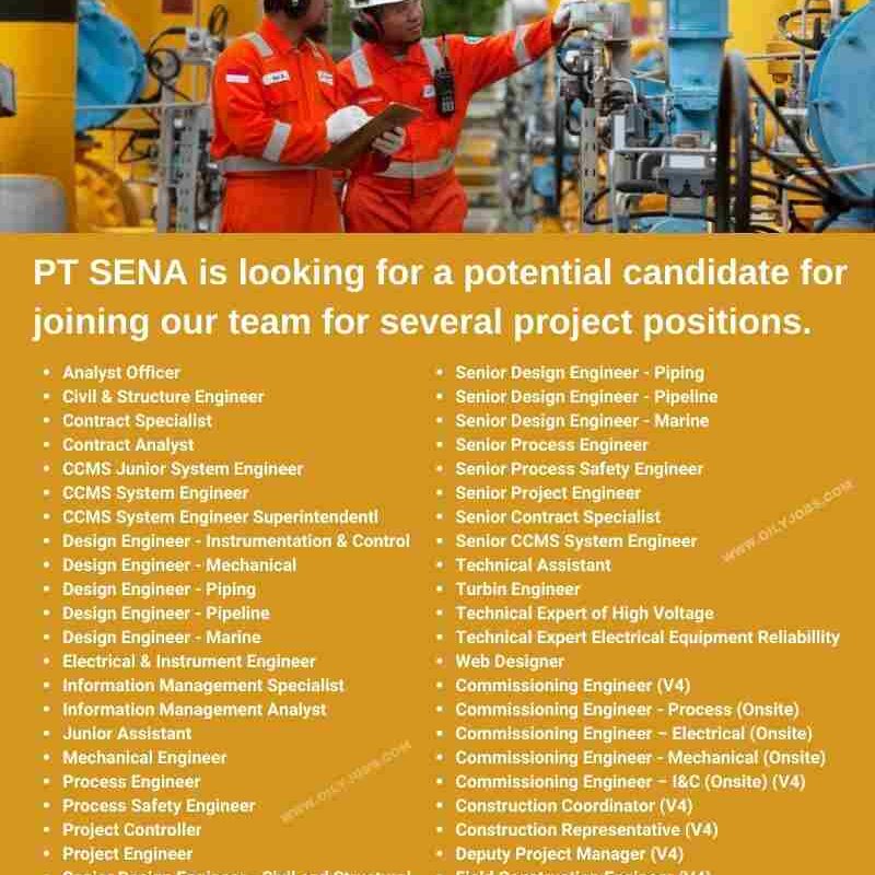 Civil & Structure Electrical Instrument Process Mechanical Design Engineer Piping Jobs