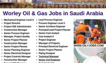 Worley Oil & Gas Jobs in Saudi Arabia