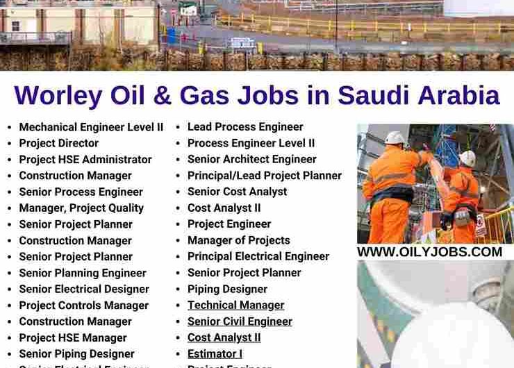 Worley Oil & Gas Jobs in Saudi Arabia