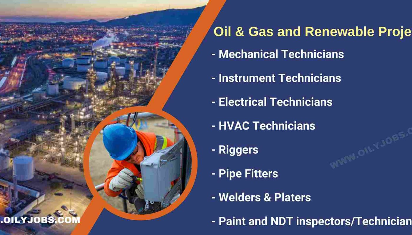 Oil & Gas and Renewable Projects Jobs