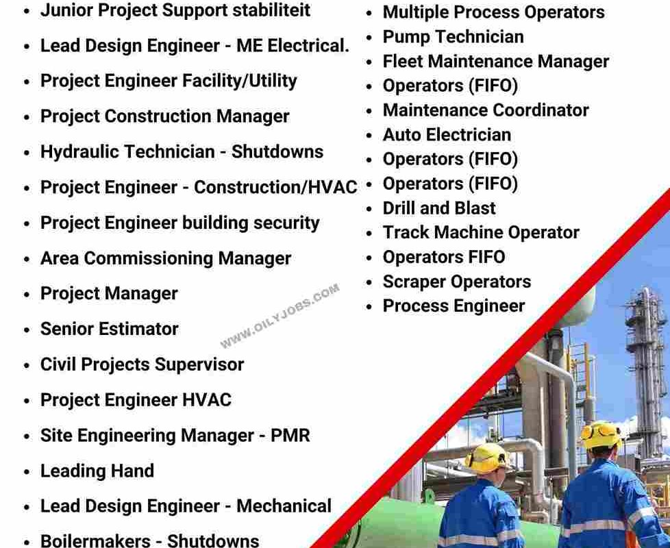 Oil and Gas Operations & Maintenance Commissioning Jobs