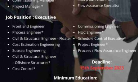 Process Civil & Structural Engineer Offshore Jobs Malaysia