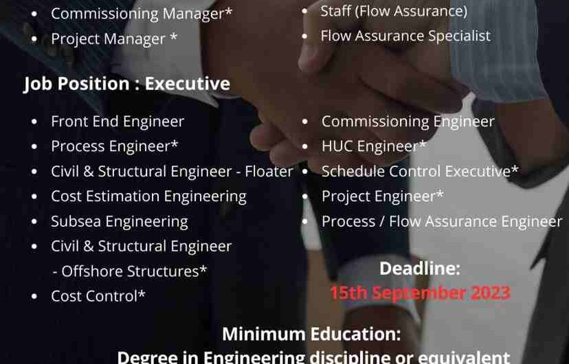 Process Civil & Structural Engineer Offshore Jobs Malaysia