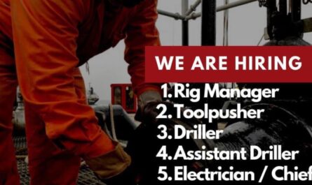 Chief Mechanic Electrician Driller Toolpusher Jobs