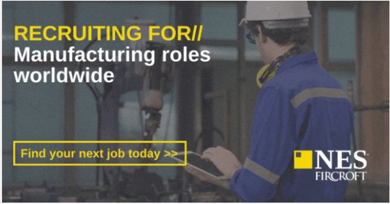 Manufacturing Vacancies worldwide