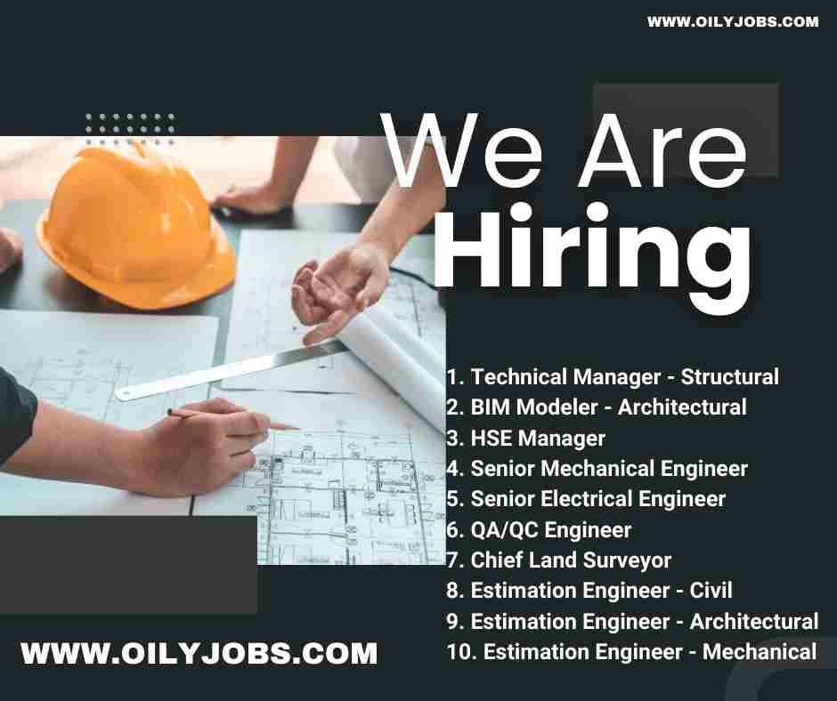 Construction Industry vacancies Saudi Arabia