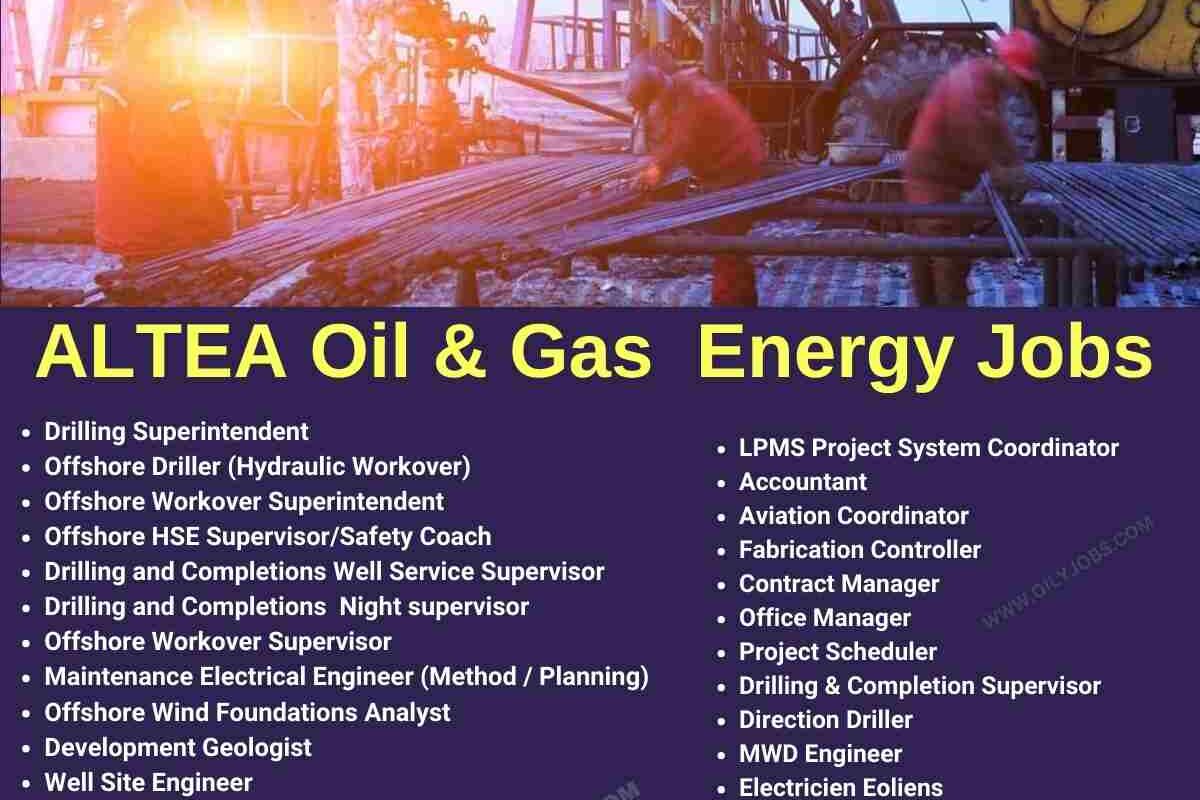 ALTEA Oil & Gas Energy Jobs