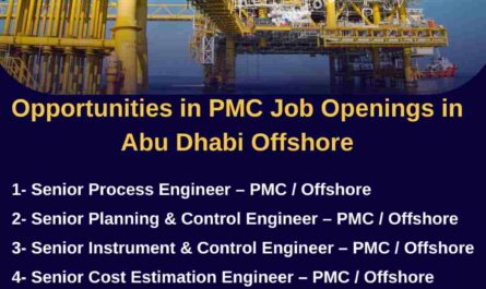 Offshore PMC project Jobs in Abu Dhabi