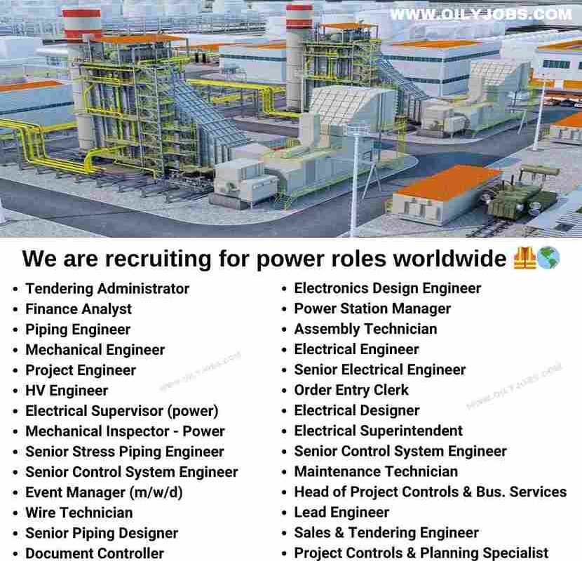 NES Fircroft Power Generation Vacancies worldwide