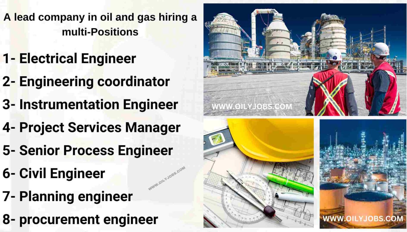 Oil & Gas EPC Projects Vacancies