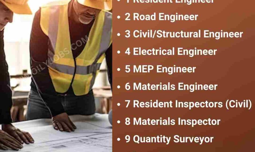 Civil/Structural Electrical Engineer HSSE Officer Materials Inspector Jobs in Oman