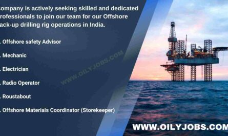 Offshore Jack-up drilling rig operations Jobs in India