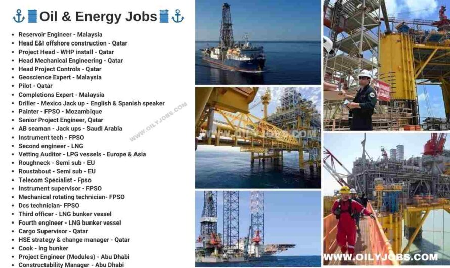 Ably Resources Oil & Energy Offshore Jobs