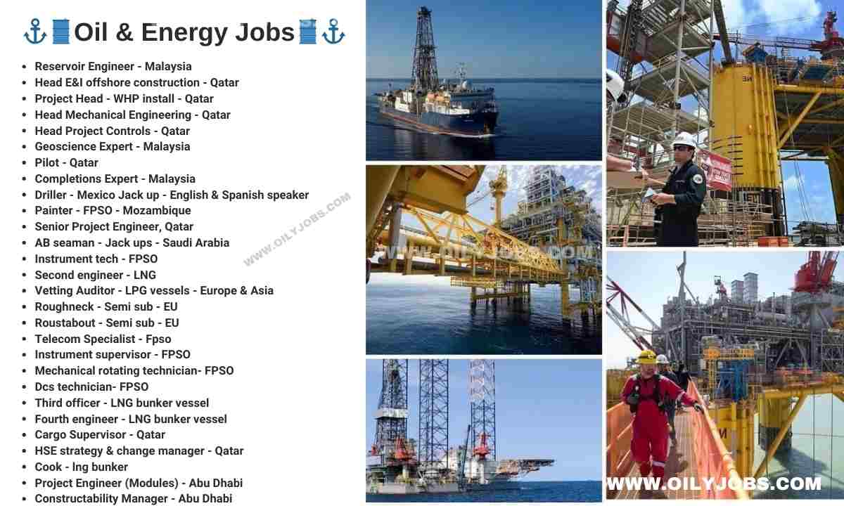 Ably Resources Oil & Energy Offshore Jobs