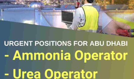 Urea Operator Ammonia Operator Petrochemical Jobs Abu Dhabi