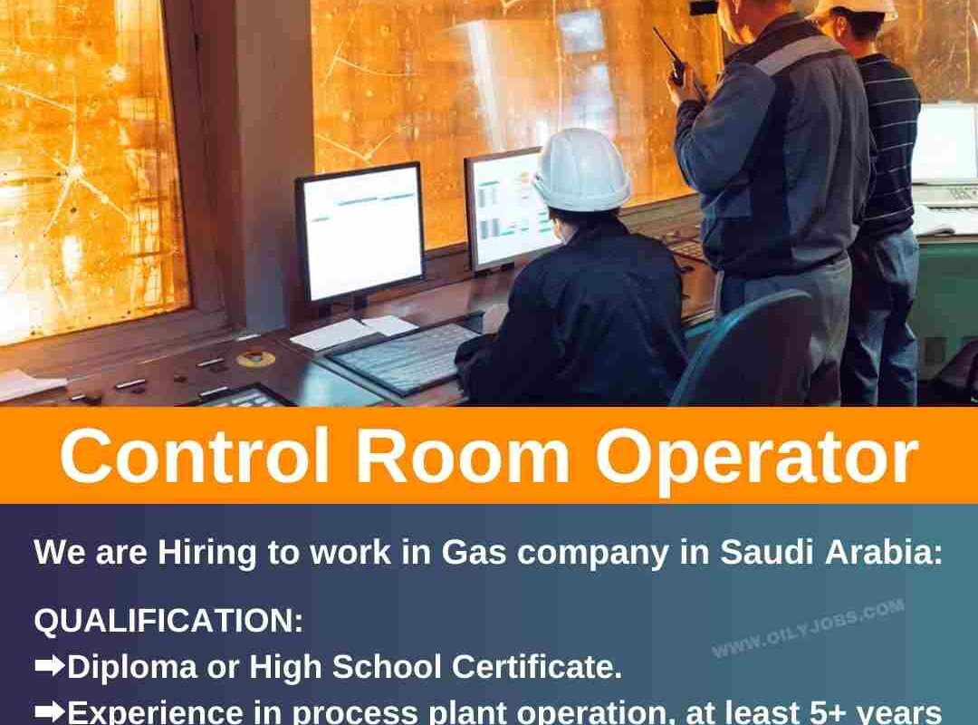 Control Room Operator Saudi Arabia Job