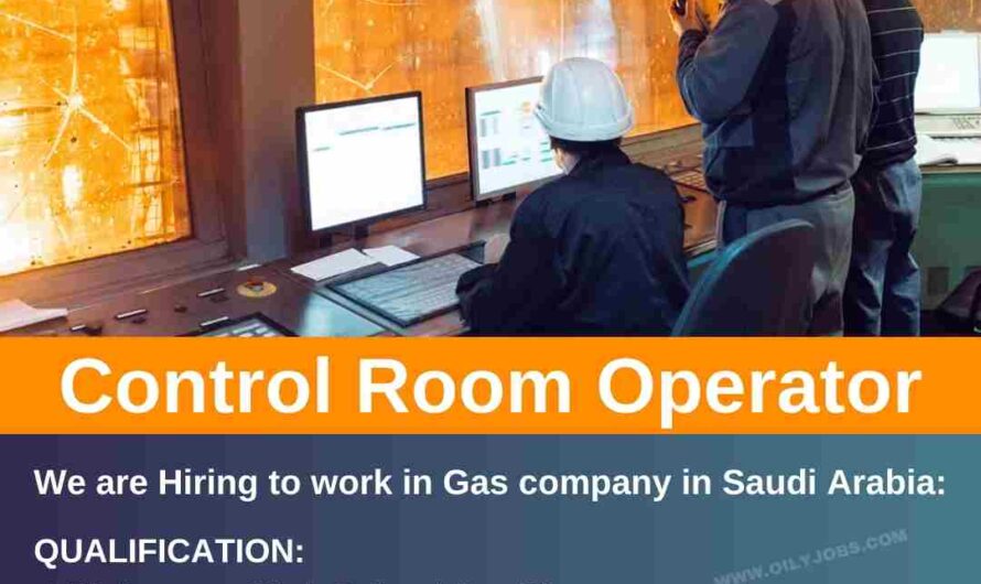 Control Room Operator Saudi Arabia Job