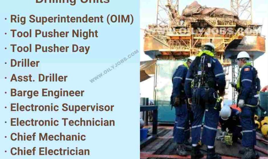 Offshore Drilling Personnel Jobs